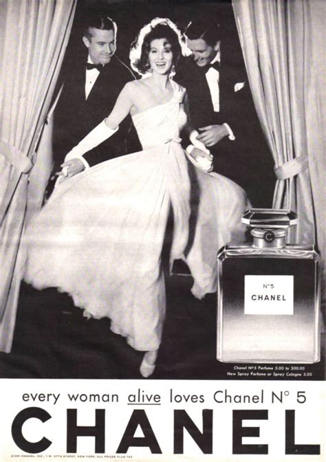 old fashioned chanel ads